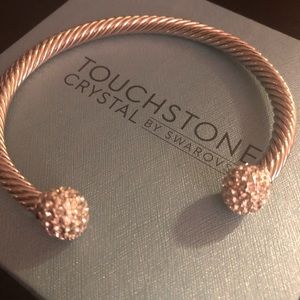 Like new Touchstone by Swarovski Cuff bracelet no box